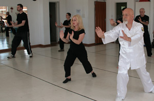 Tai Chi class with Sifu Mannie